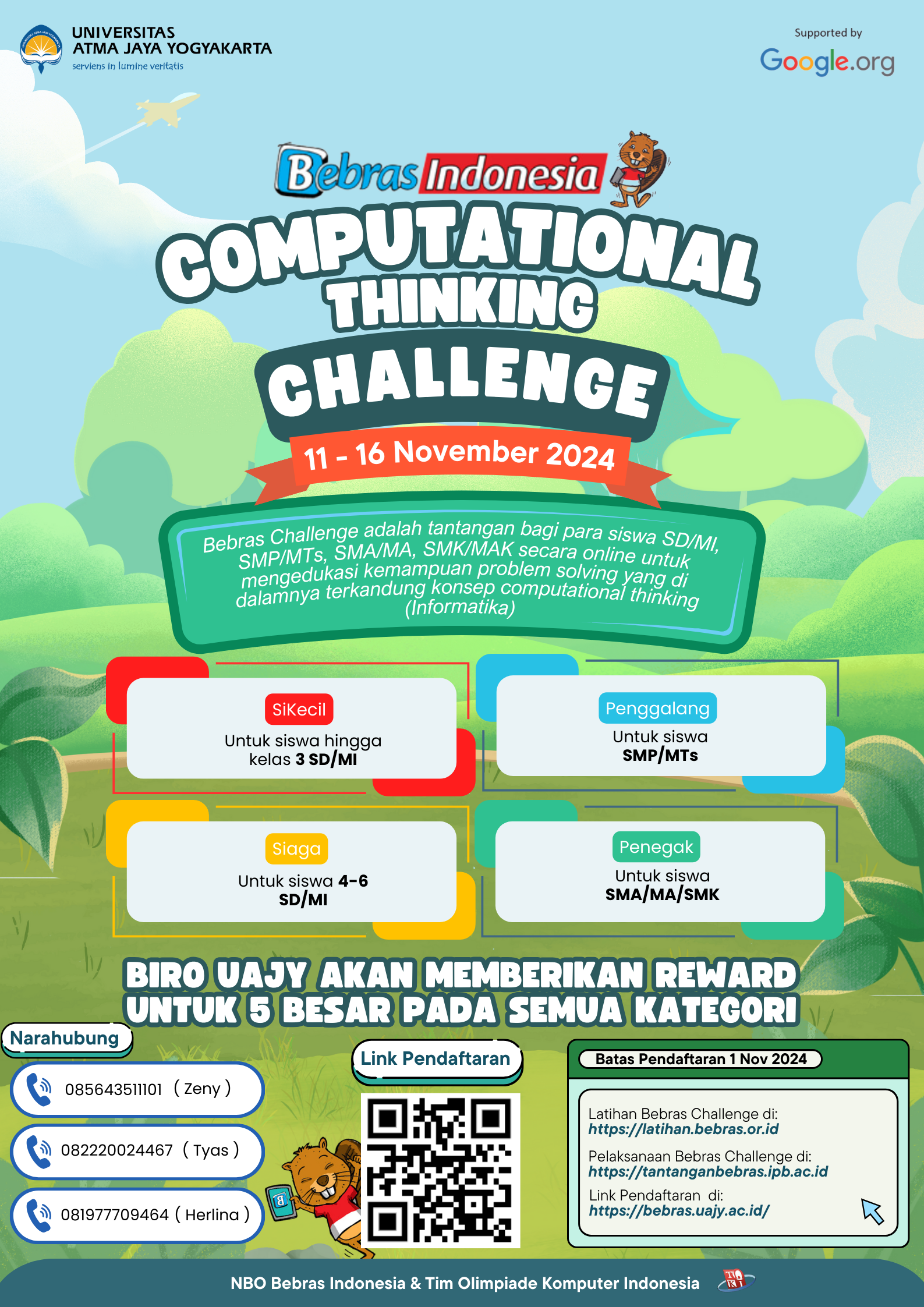 Bebras Indonesia Computational Thinking Challenge 2024